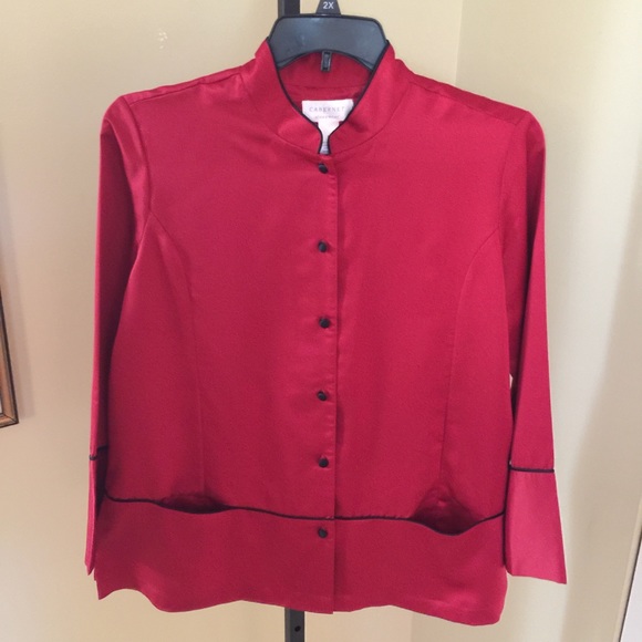 Cabernet, NWOT, Long-sleeve Pajama Jacket! - Picture 1 of 16
